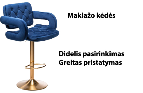 Makiažo kėdės grožio salonams